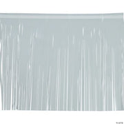 White Metallic Float Fringe - 1 Piece