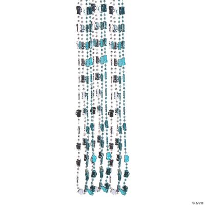 Beer Mug Beaded Necklaces - 24 Pieces