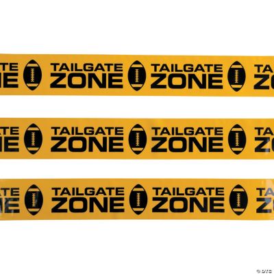 Tailgate Zone Caution Tape - 1 Piece