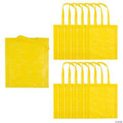 (Lg) Yellow Pnw Totes - 12 Pieces