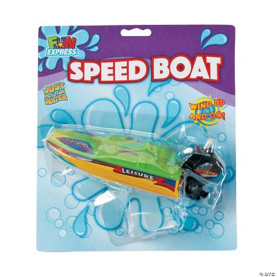 Bc Wind Up Speed Boat - 6 Pieces