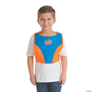 Superhero Bl Or Chest Plate - 1 Piece