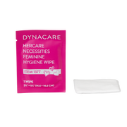 HerCare Necessities Feminine Hygiene Wipes, Pocket Size, 5 3/4" x 5 3/4", 1000 pcs per Case