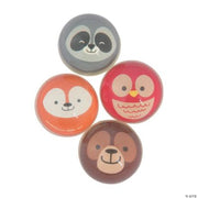 Woodland Party Bouncy Ball - 12 Pieces