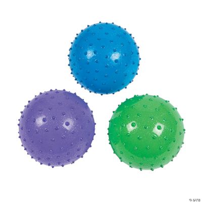 Glitter Vinyl Balls - 12 Pieces