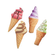 Ice Cream Cone Plush - 12 Pieces