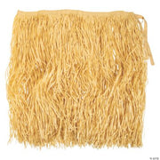 Plus-Size Natural Raffia Hula Skirt - 1 Piece