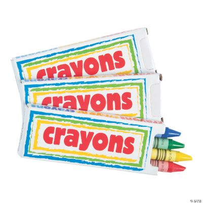 Printable Box Crayon - 12 Pieces