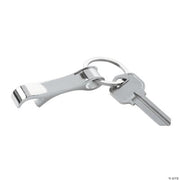 Silver Keychain Bottle Opener - 1 Piece