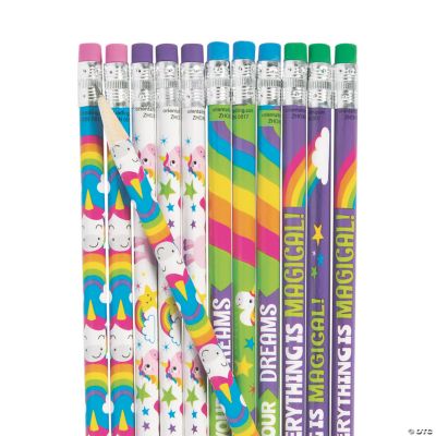 Unicorn Pencils - 24 Pieces