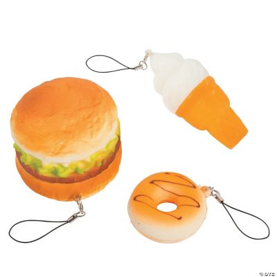 Squishy Junk Food Assortment - 12 Pieces