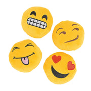 Plush Emoji - Party Favors - 12 Pieces
