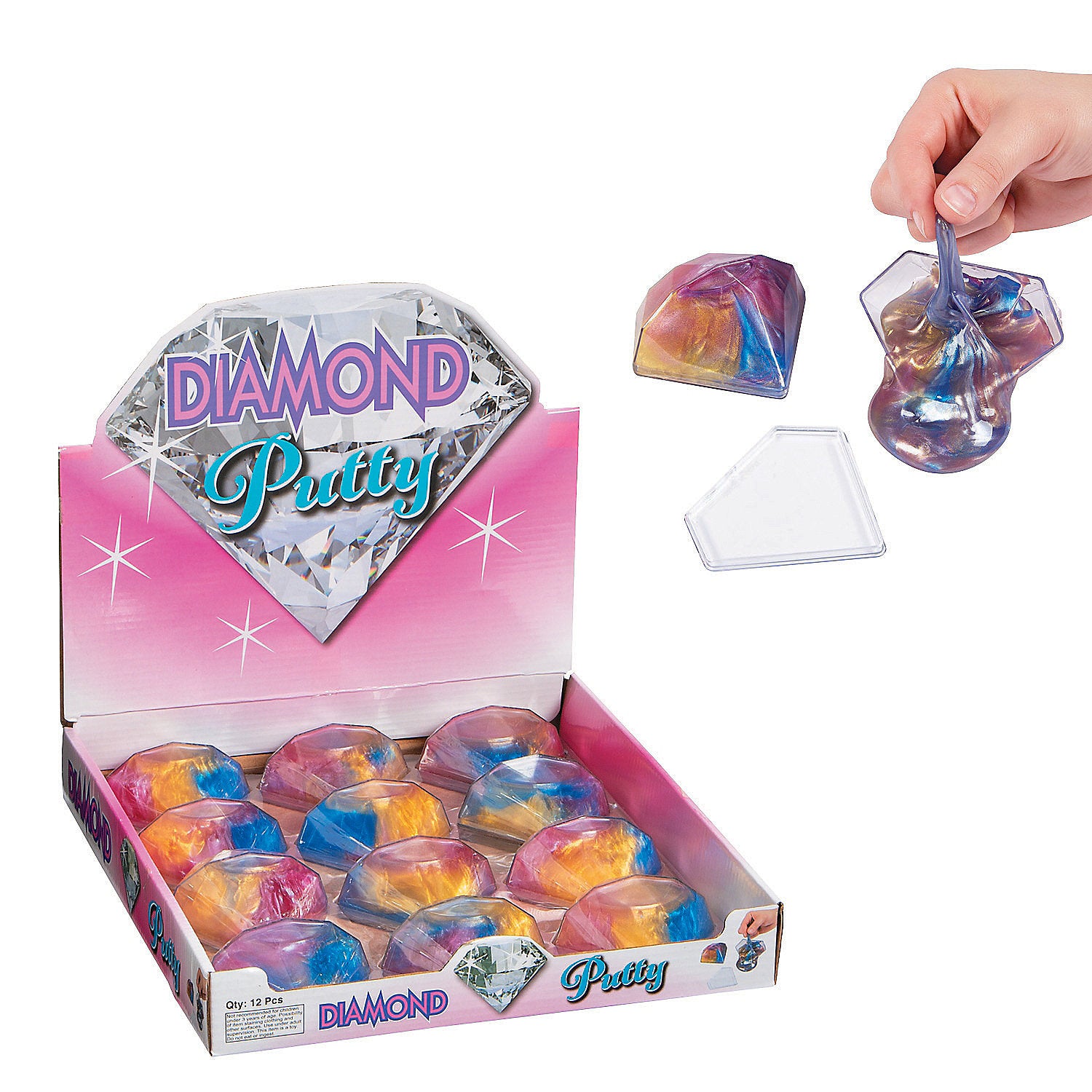 Diamond Putty - Party Favors - 12 Pieces