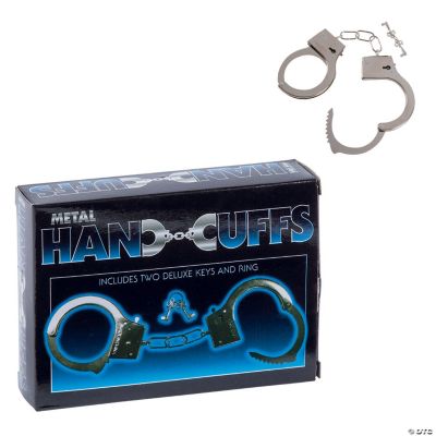 Metal Lock Handcuffs Wkeys - 1 Piece
