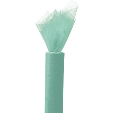 Mint Tulle (1 Ft. X 25 Yard) - Party Decor - 1 Piece