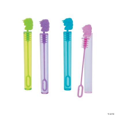 Unicorn Bubble Tubes - 24 Pieces