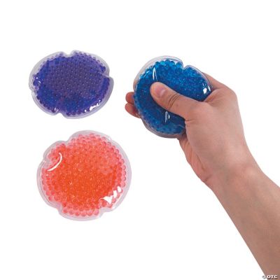 Stress Disc W /Beads - 12 Pieces