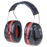 Noise, Noise Reduction Rating Protection - Foam, Acrylonitrile Butadiene Styrene (ABS), Plastic, Plastic - Black, Red - Foldable, Comfortable, Lightweight, Low Linting - 1 Each