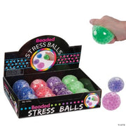Beaded Stress Ball - 12 Pieces