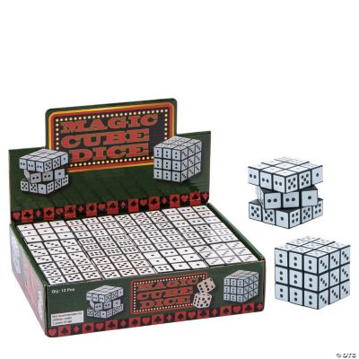 Dice Magic Cube - 12 Pieces