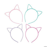 Cat Ear Headbands - 12 Pieces