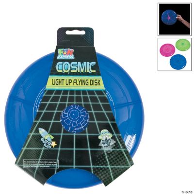 Bc 10" Light Up Flying Disk - 6 Pieces