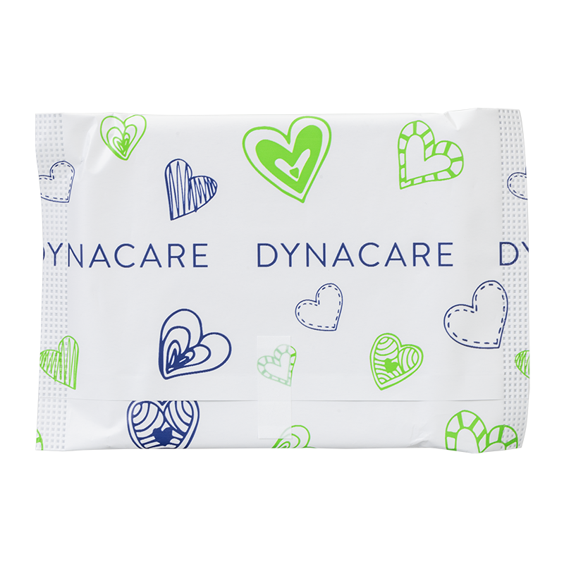 Organic Maxi Pads, Ultra thin with wings, Aluminum Wrapper - 250 pcs per Case