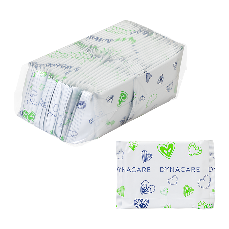 Organic Maxi Pads, Ultra thin with wings, Aluminum Wrapper - 250 pcs per Case