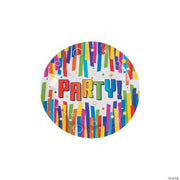 Bright Party Bulk Dessert Plates - 250 Pieces