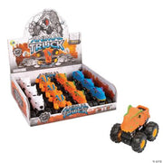 Animal Monster Cars - 12 Pieces