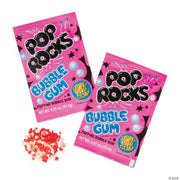 Pop Rocks Bubble Gum - 24 Pieces