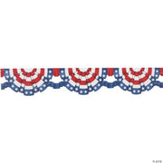 Patriotic Bunting Roll - 1 Piece