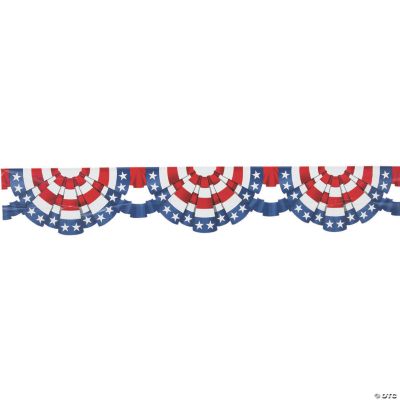 Patriotic Bunting Roll - 1 Piece