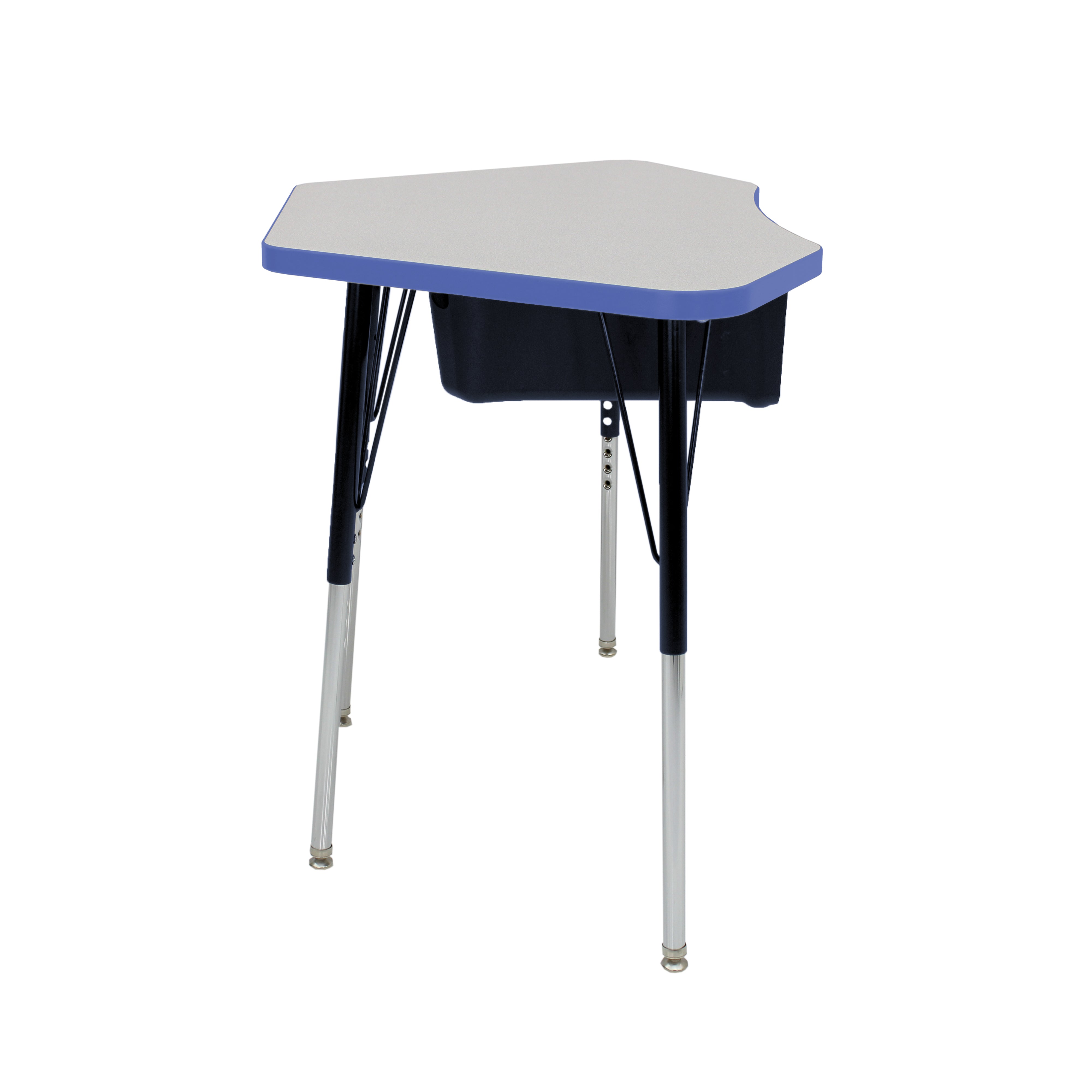 TF Petal 24x36 Book Box Stnd Swvl 2pk / Gray-Blue - Black