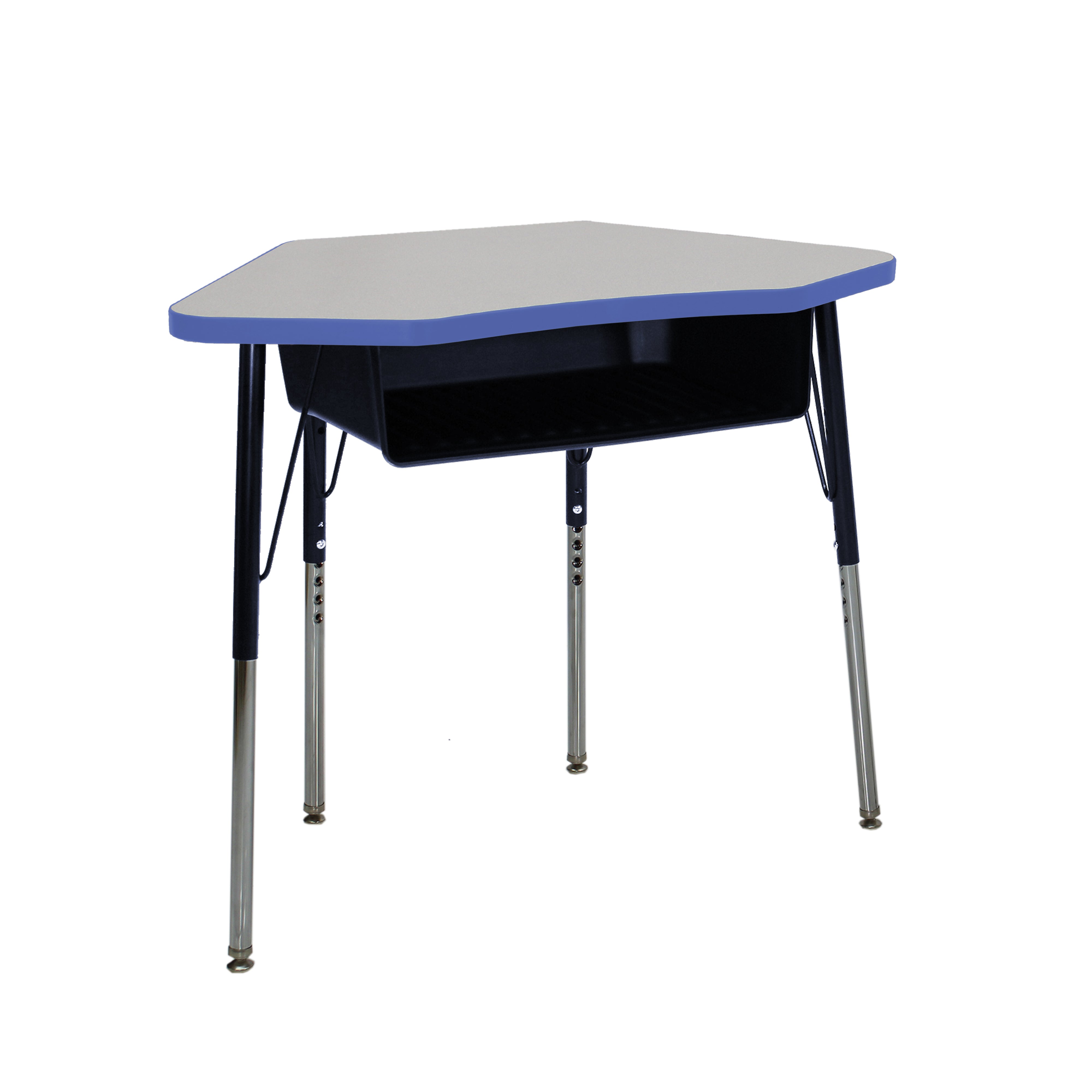 TF Petal 24x36 Book Box Stnd Swvl 2pk / Gray-Blue - Black