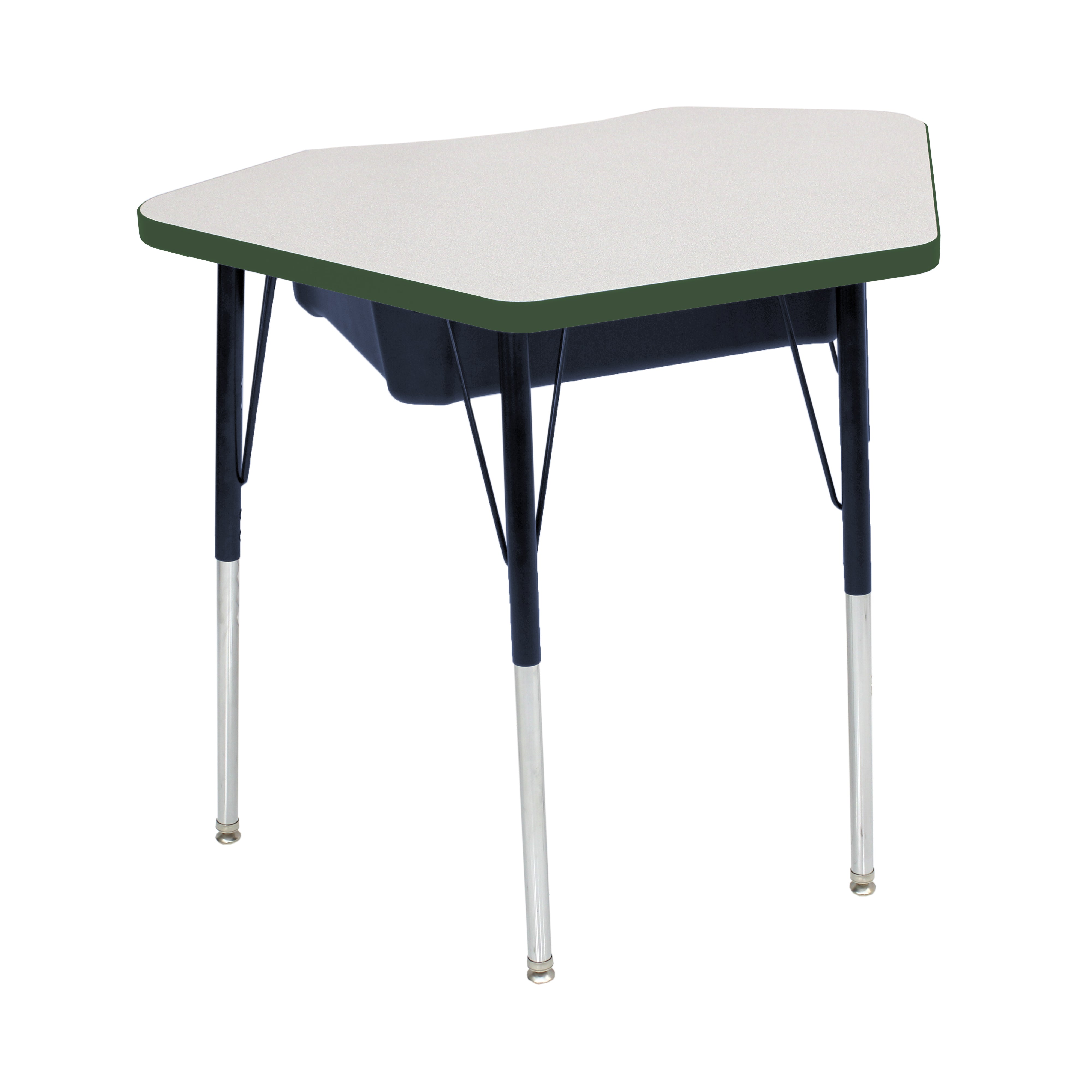 TF Petal 24x36 Book Box Stnd Swvl 2pk / Gray-Green - Black
