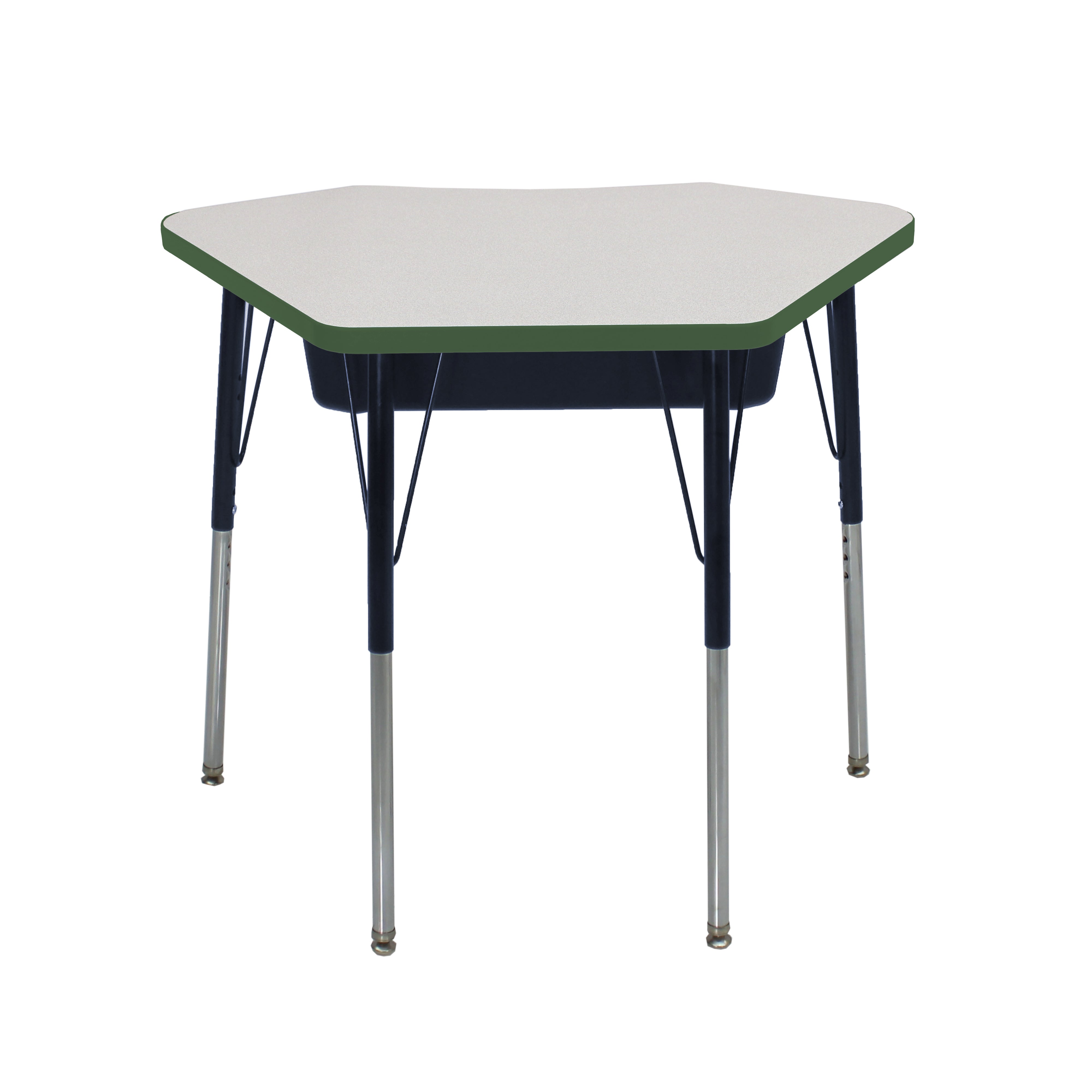 TF Petal 24x36 Book Box Stnd Swvl 2pk / Gray-Green - Black