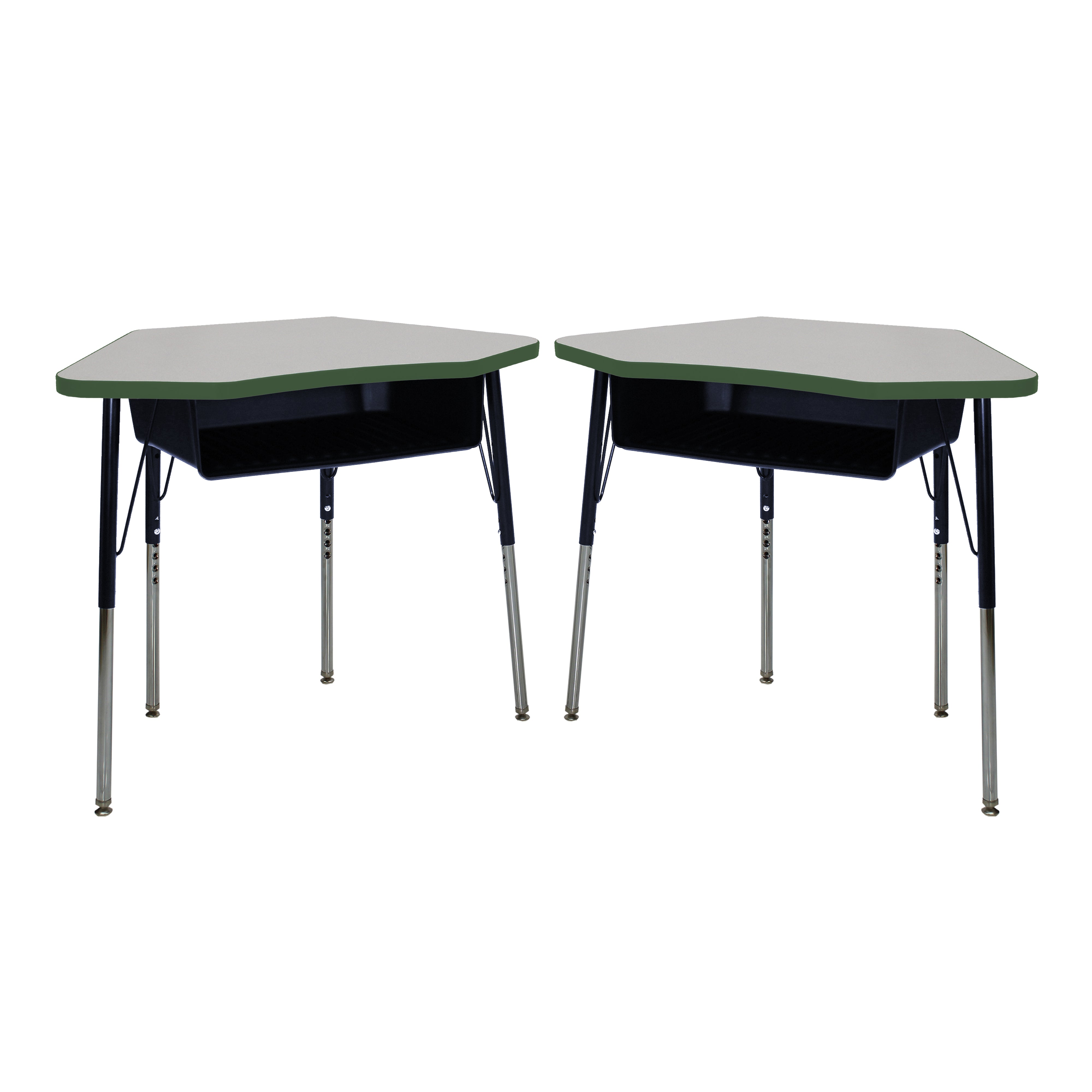 TF Petal 24x36 Book Box Stnd Swvl 2pk / Gray-Green - Black