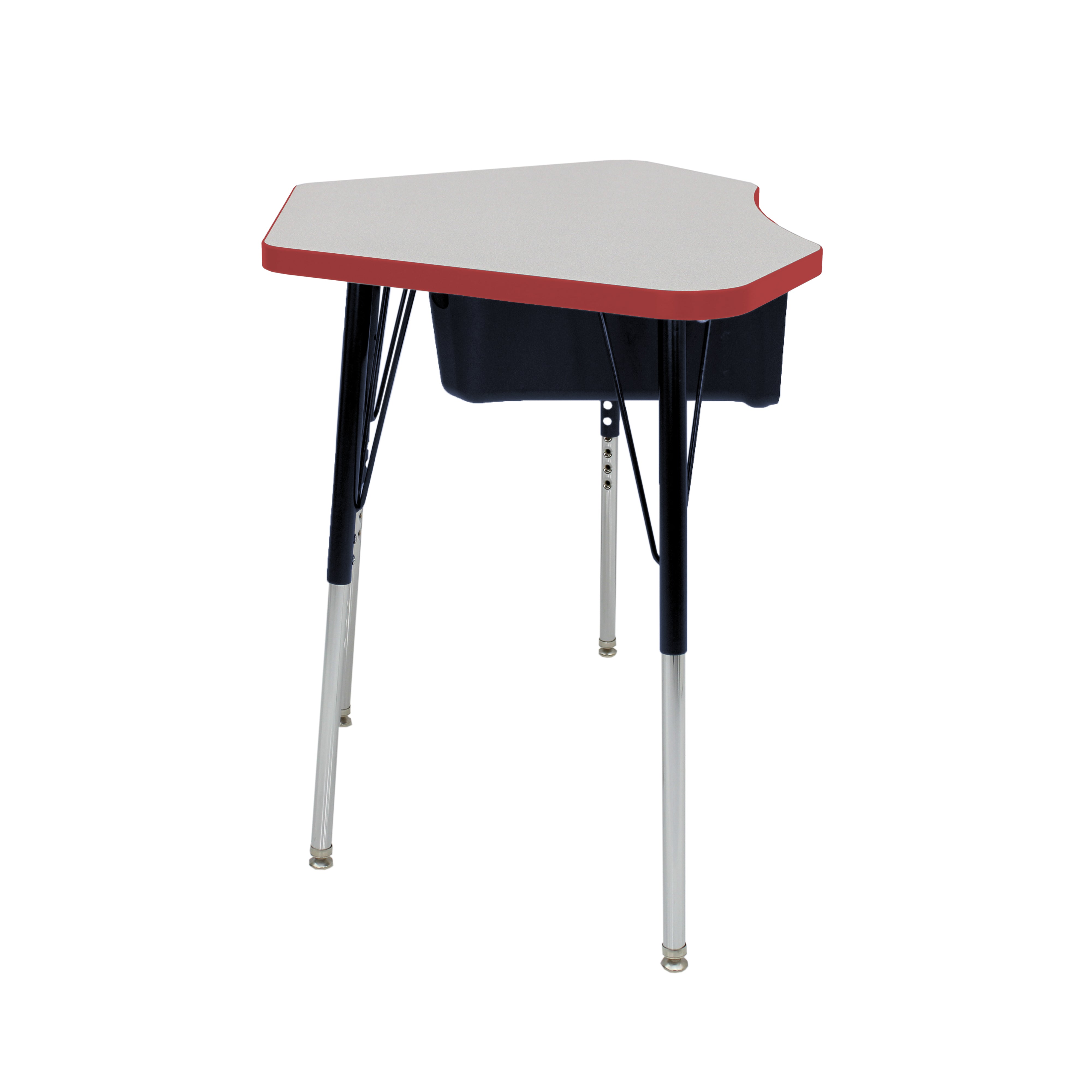 TF Petal 24x36 Book Box Stnd Swvl 2pk / Gray-Red - Black