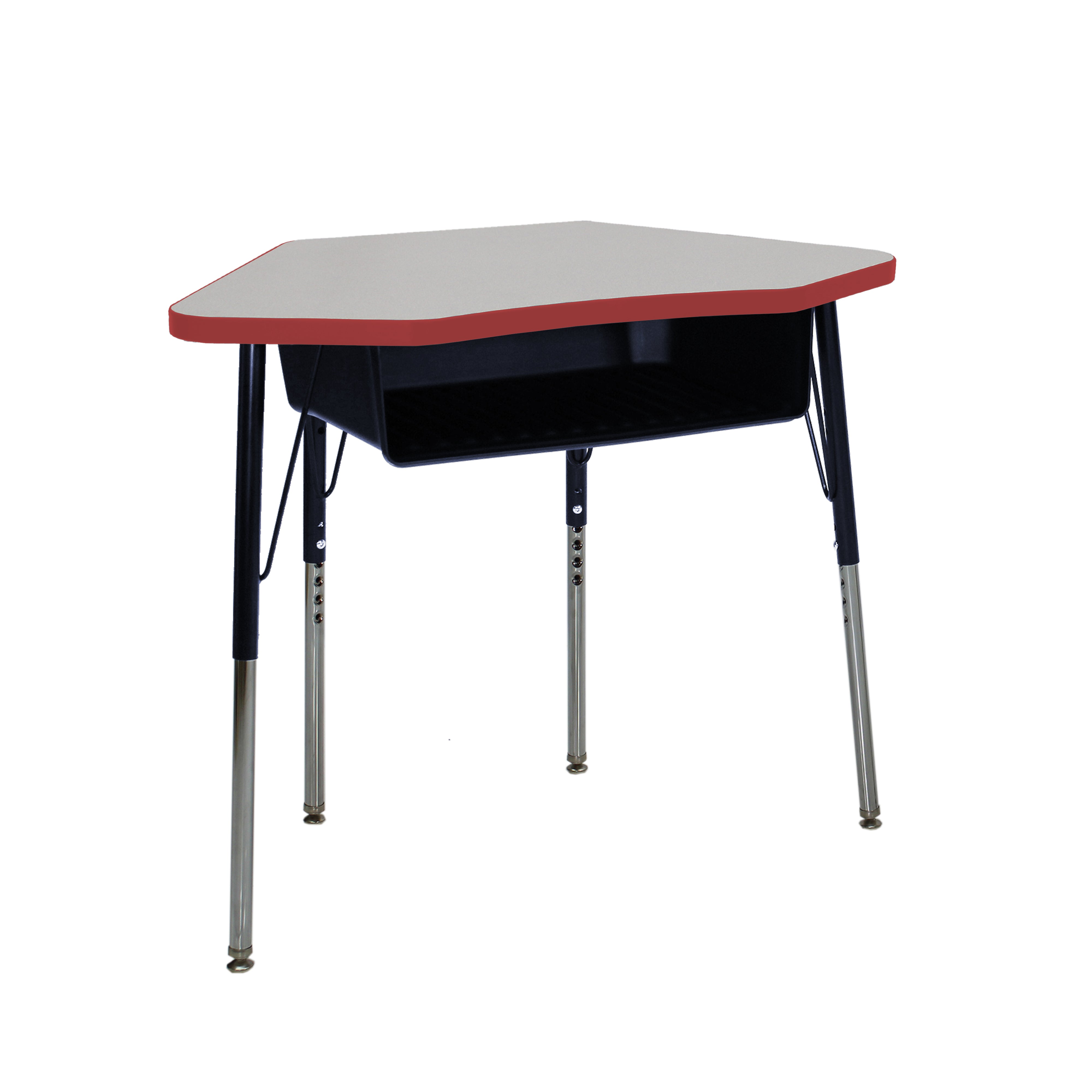 TF Petal 24x36 Book Box Stnd Swvl 2pk / Gray-Red - Black