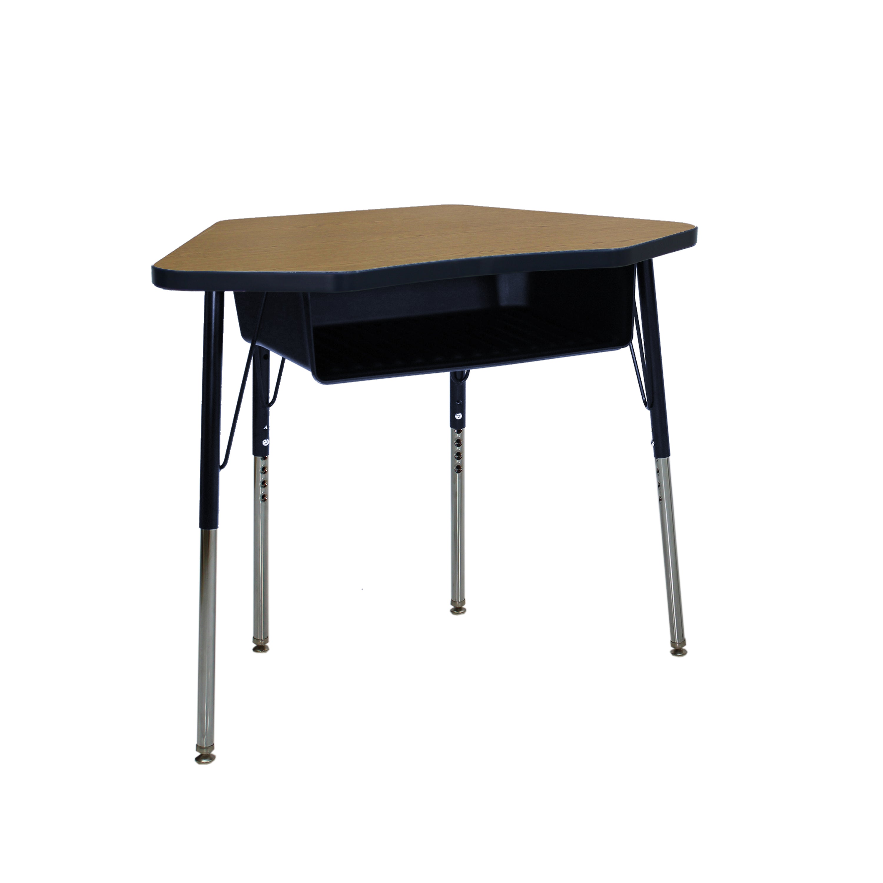TF Petal 24x36 Book Box Stnd Swvl 2pk / Oak-Navy - Navy