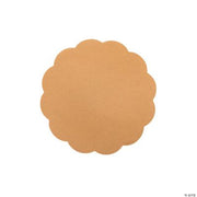 8" Kraft Serving Paper - 24 Pieces