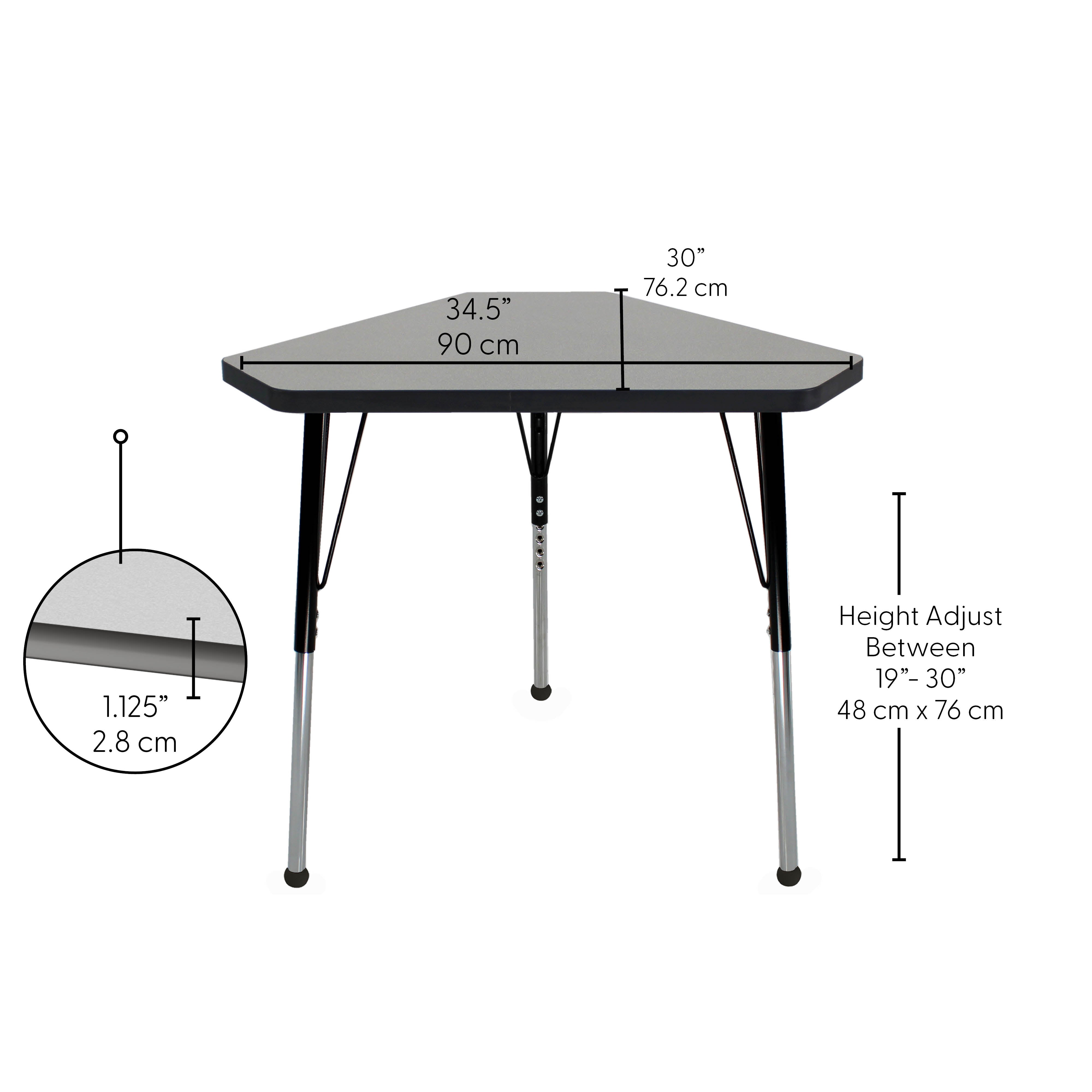 TF Triangle 30x34 Stnd Ball 12pk / Gray-Black