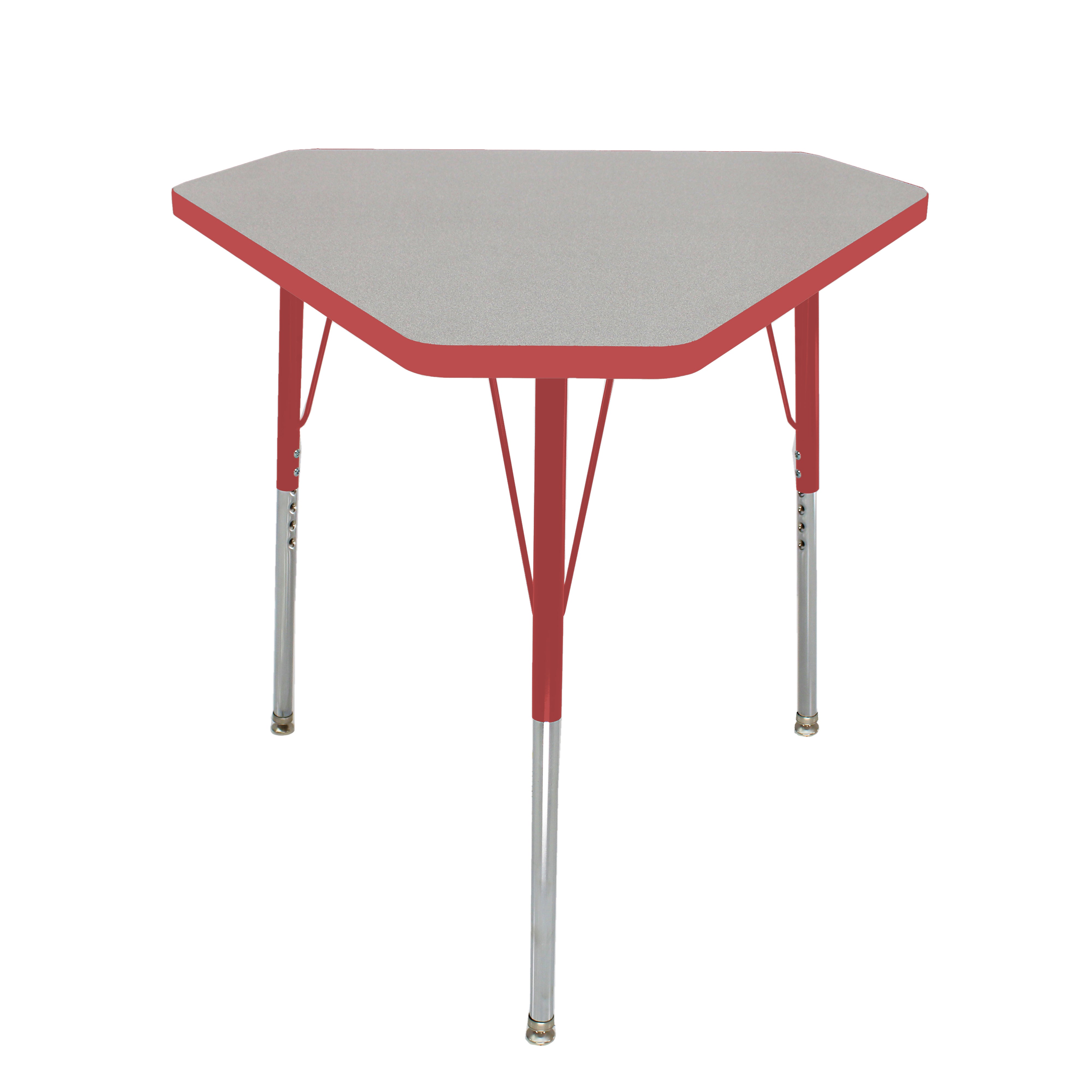 TF Triangle 30x34 Stnd Swvl 12pk / Gray-Red