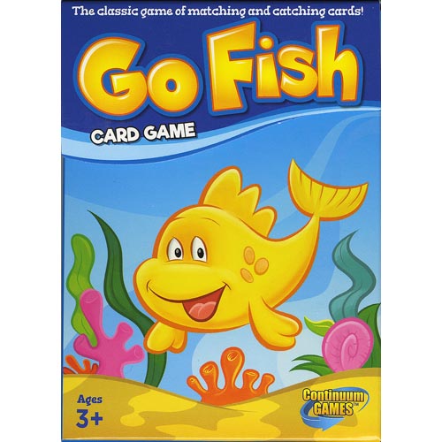 Continuum Games Kids' Card Game, Go Fish, Total Qty 1