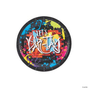 Graffiti Dessert Plate - 250 Pieces