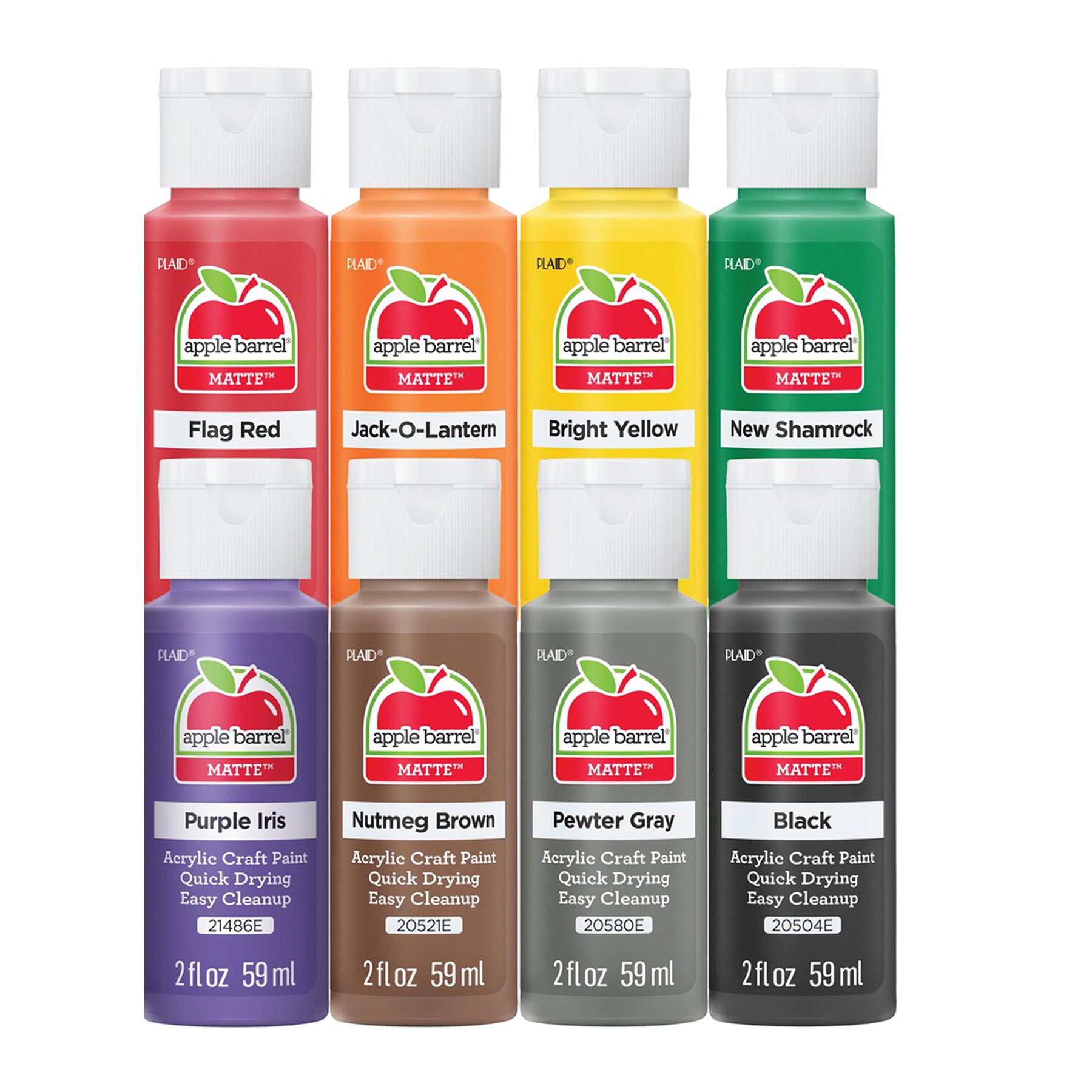 Acrylic Paint Matte, 2oz., 16-Piece Set