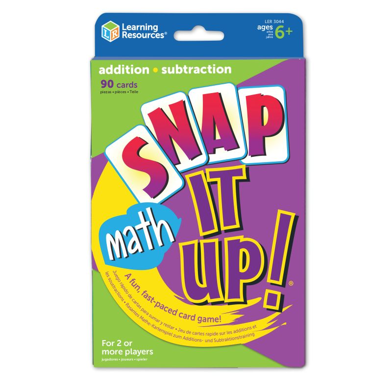 Snap it Up! Card Games, Addition/Subtraction
