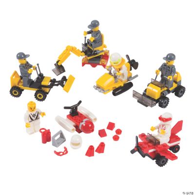 Vehicle Building Block Kits - 12 Pieces