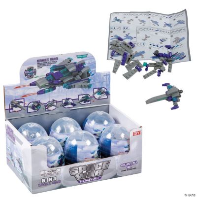 Space Block Building Sets - 6 Pieces
